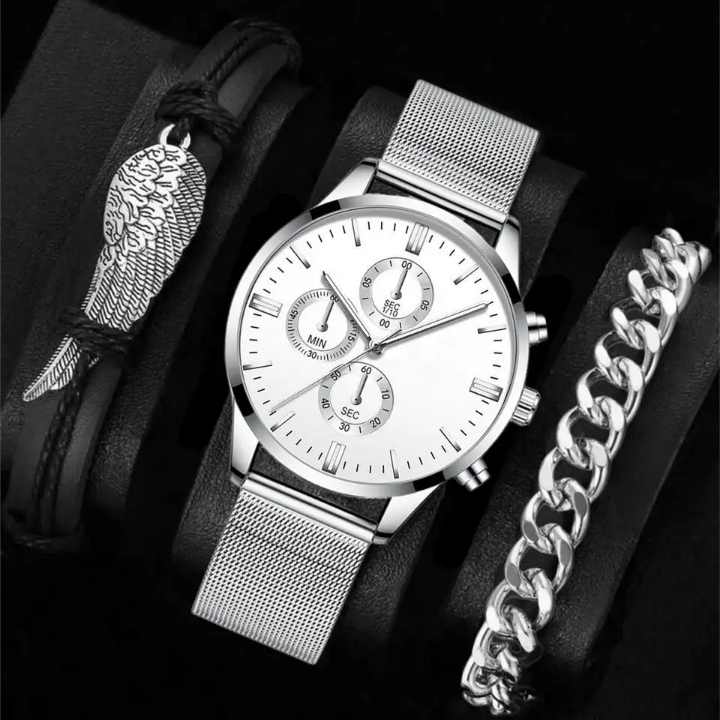 Montres à Quartz de Luxe pour homme Lp14 2026 avec Bracelet, Montres très vendues pour le commerce international transfrontalier_1