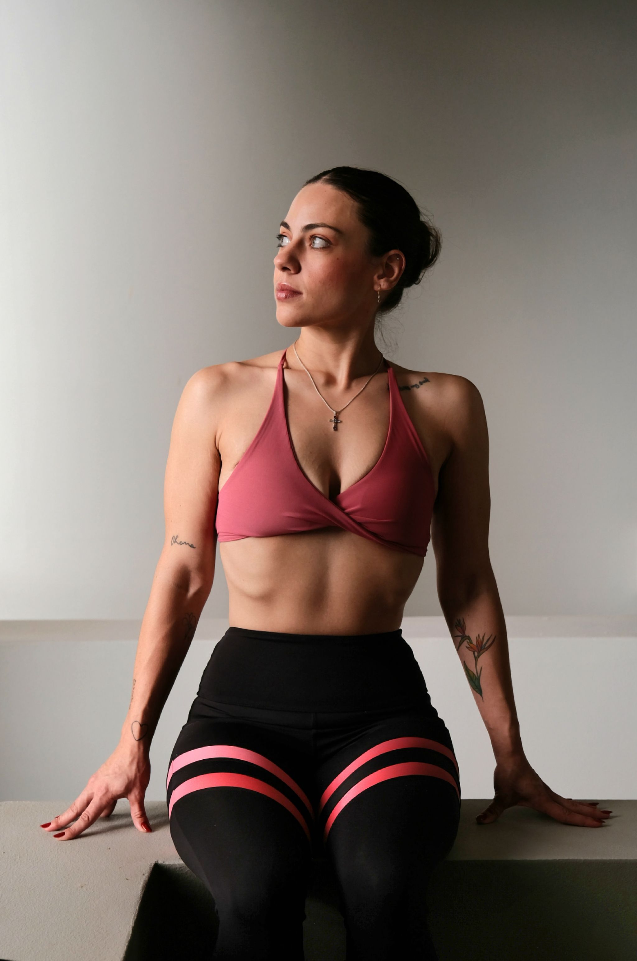 Shape Legging - Rose Streak _2