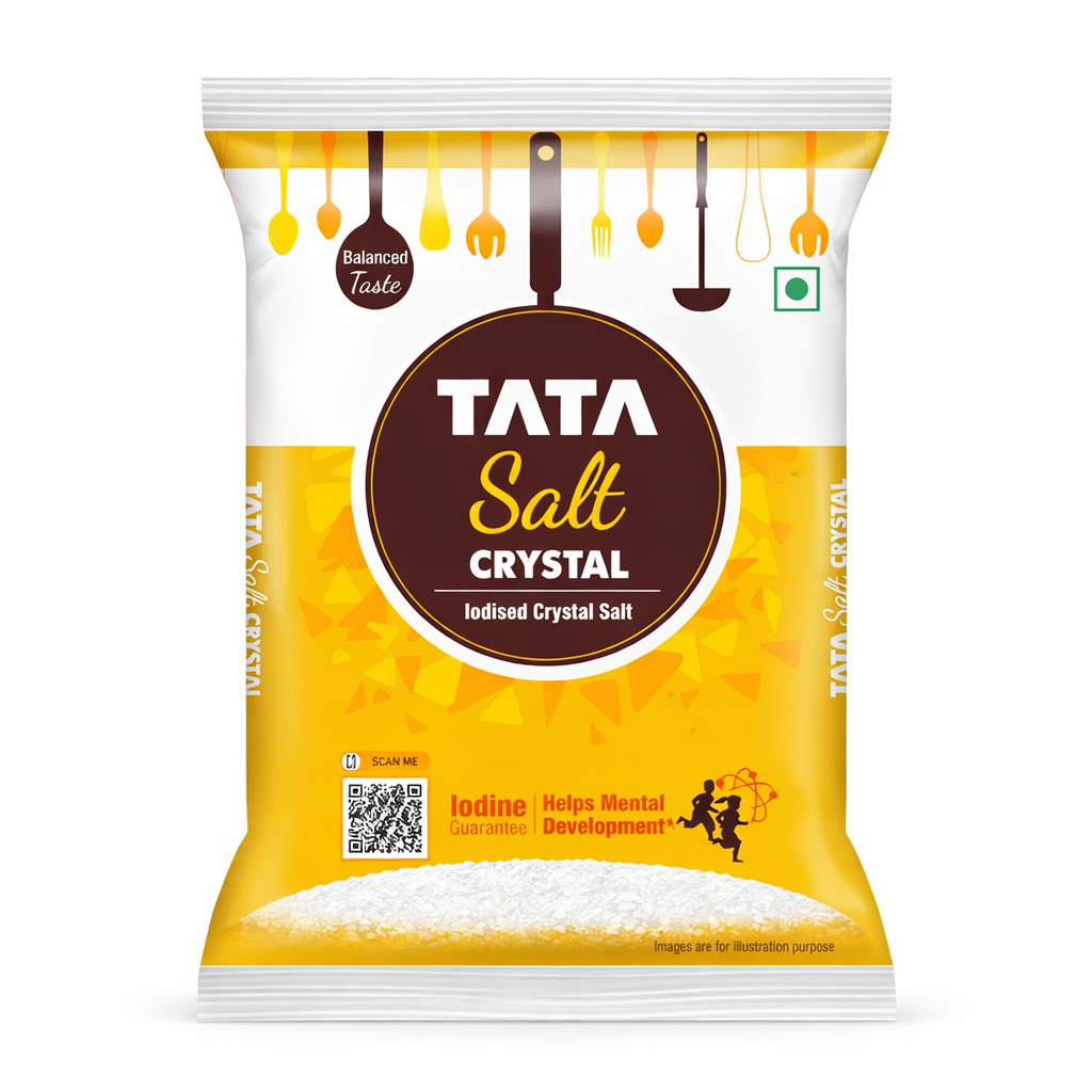 Tata Iodised Crystal Salt 1kg_0
