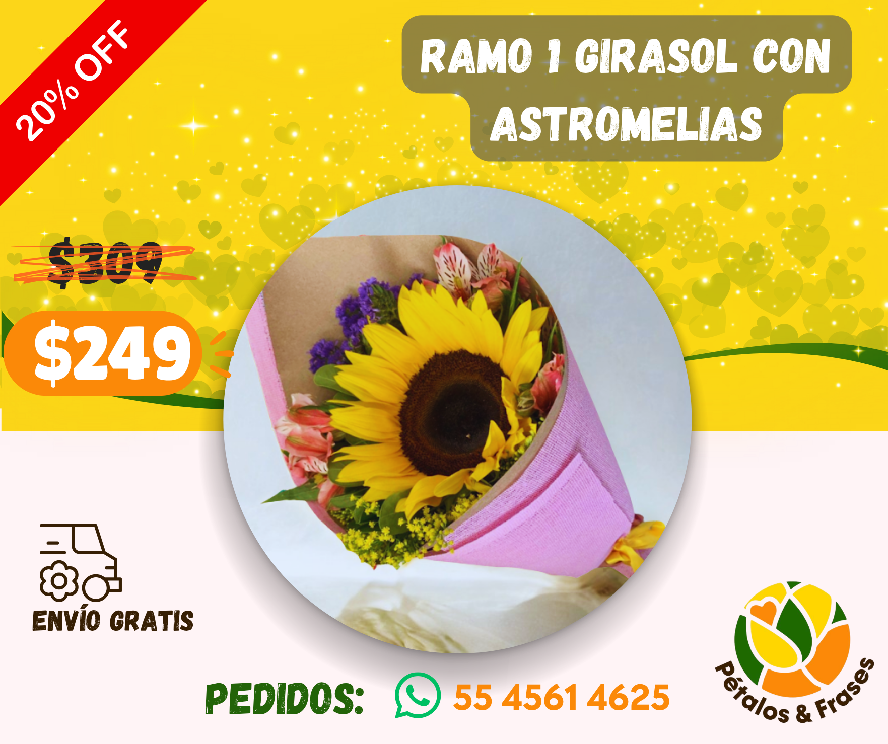 Ramo 1 girasol con astromelias_0