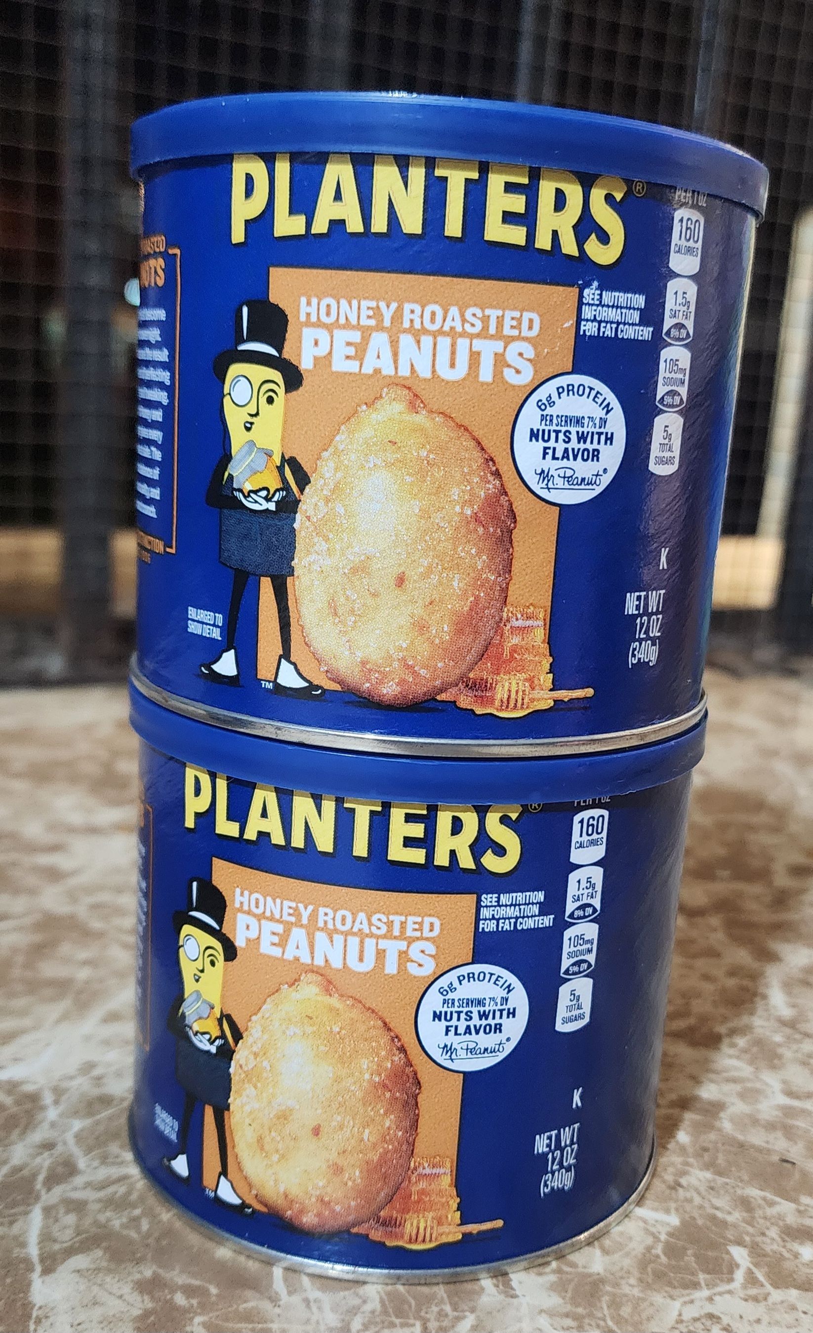 Planters honey roasted peanut 12 oz _0