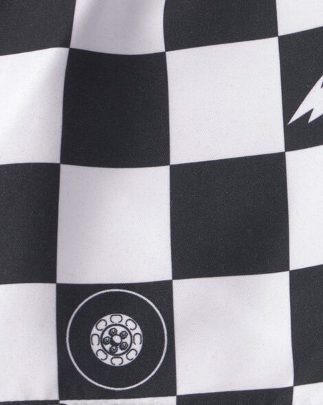 Toddler Boy ©Disney/Pixar Cars Swim Trunks - Black/White_2
