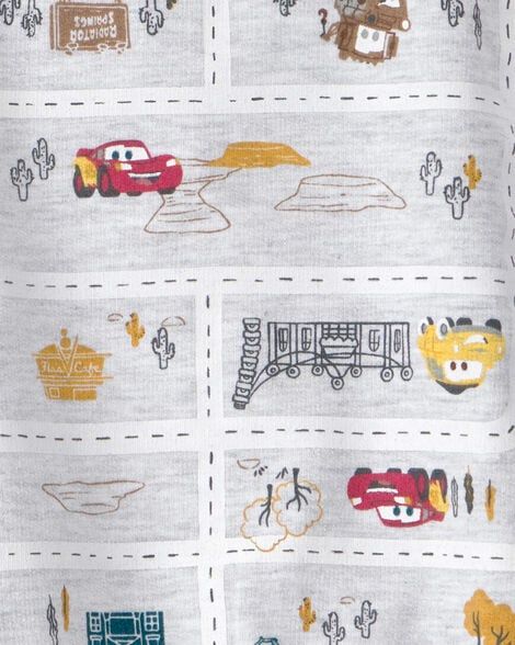 Toddler Boy 2-Piece ©Disney/Pixar Cars French Terry Top & Short Set - Grey_1