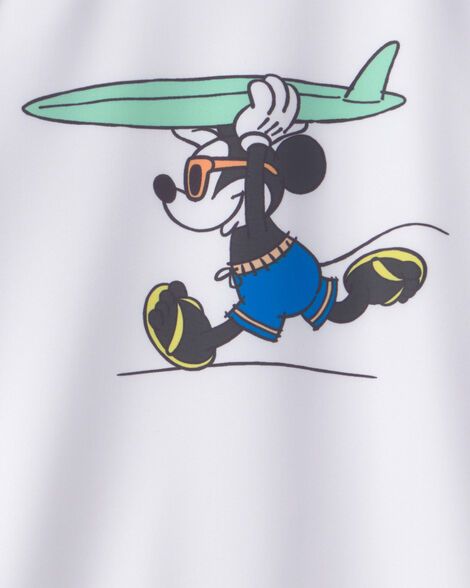 Toddler Boy Disney© Mickey Mouse Long-Sleeve Rashguard - Blue/White_2