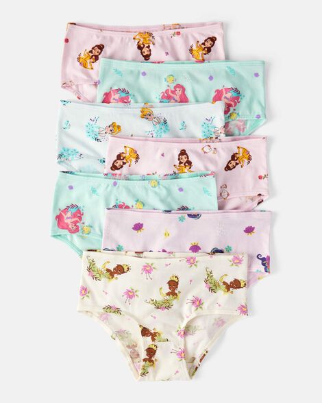 Toddler Girl 7-Pack Disney© Princess Brief Underwear_0