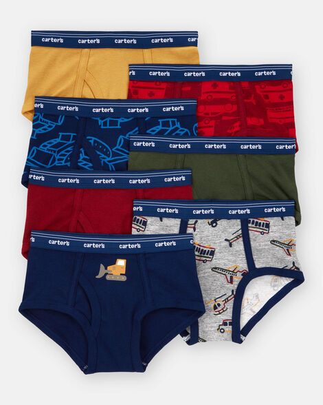 Toddler Boy 7-Pack Construction Print Brief Underwear_0