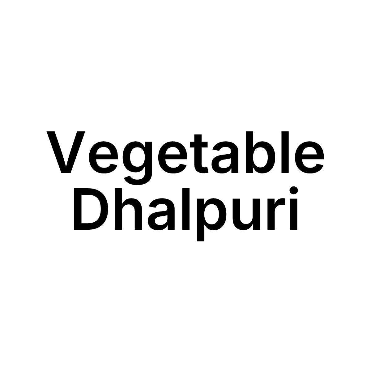 Vegetable Dhalpuri_0