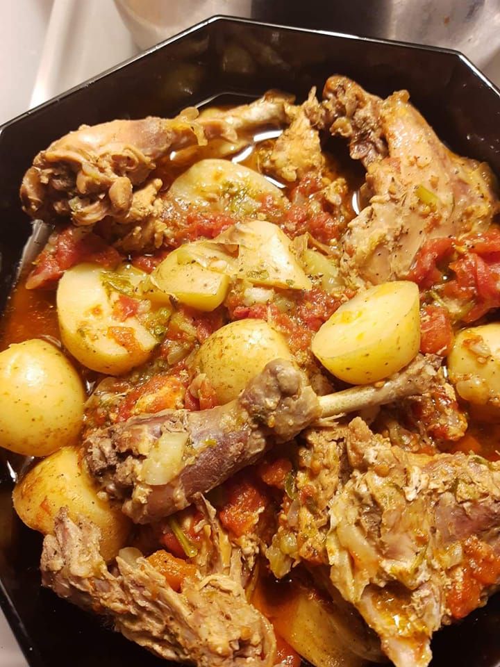 RAGOUT DE POMME DE TERRE AU POULET_0