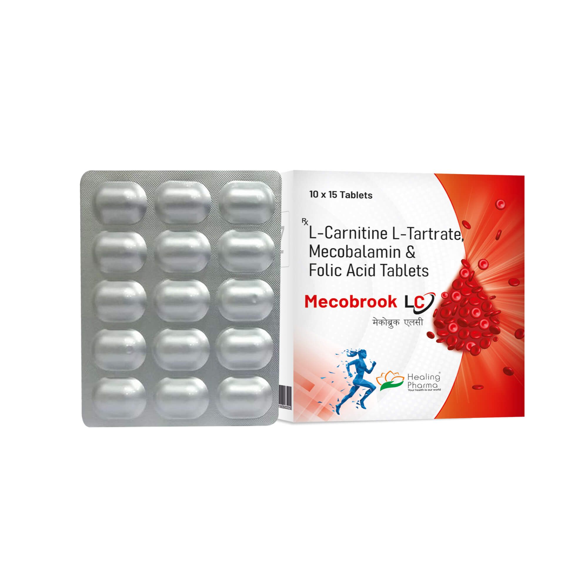 L-Carnitine + Mecobalamin + Folic Acid Tablets 1500 Mcg Tablet_0