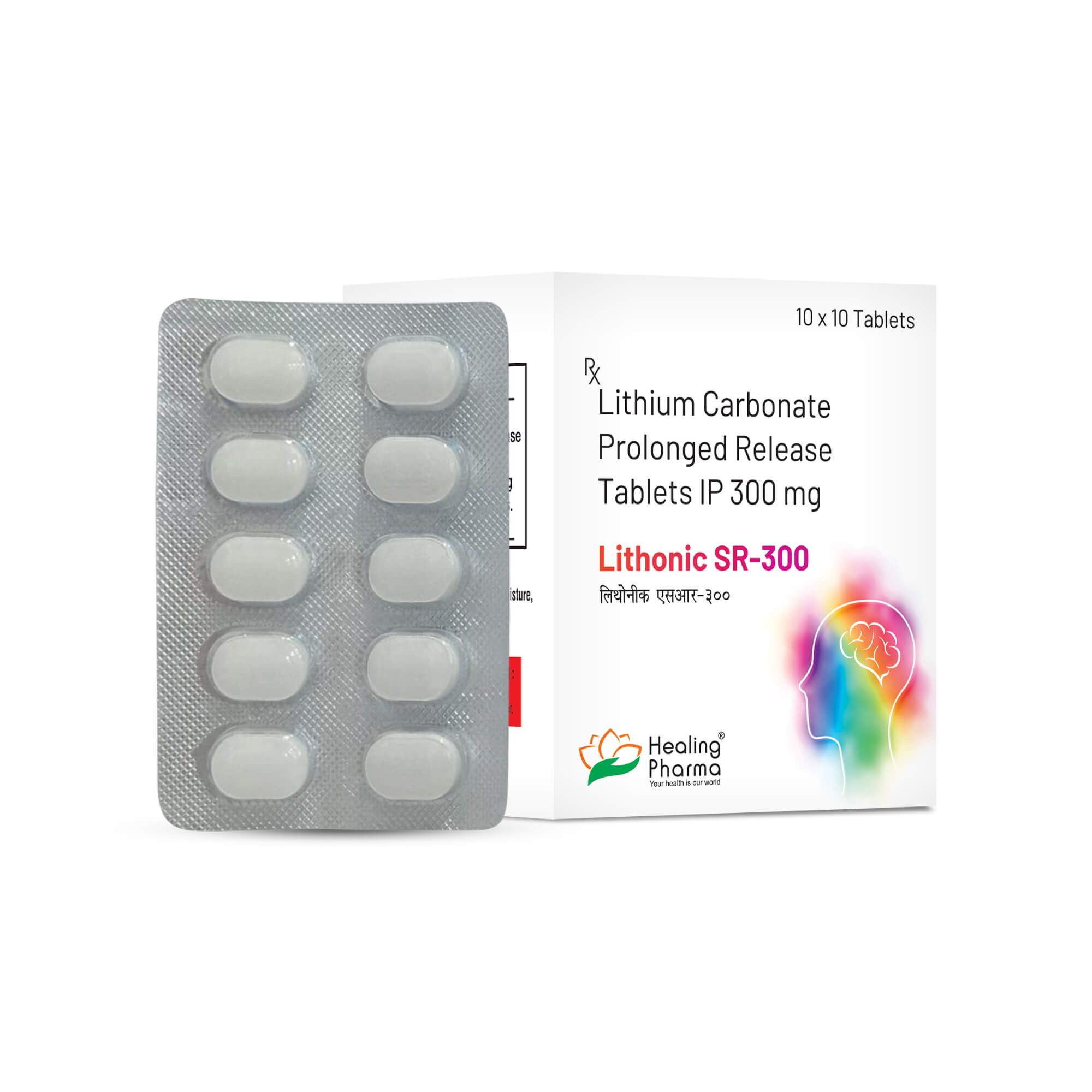 Lithium Carbonate Prolonged Release Tablets 300 Mg Tablet_0