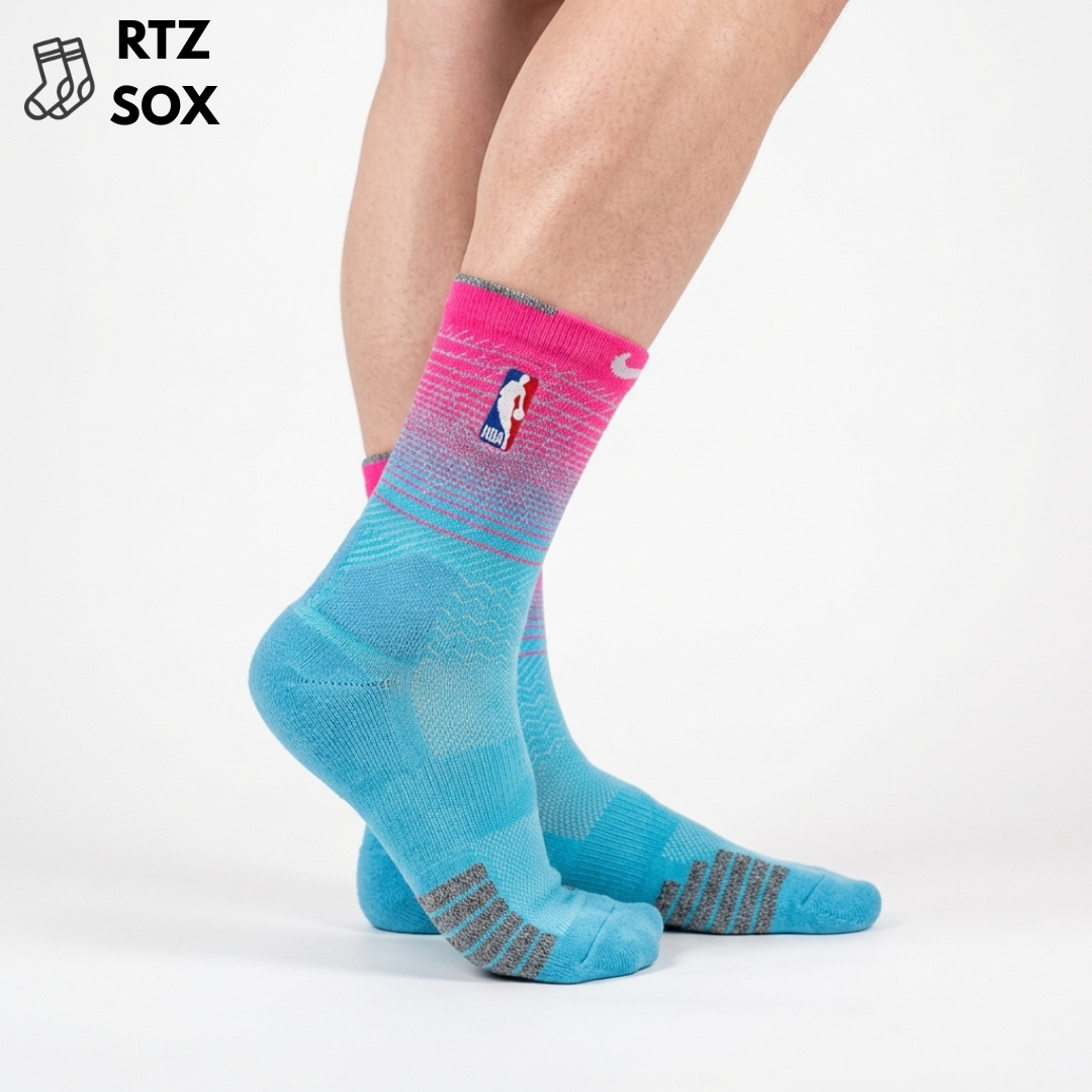 [10254] - Men’s Breathable Cushioned Sole Crew Socks– Sweat Absorbent, Breathable & All-day Comfort _1