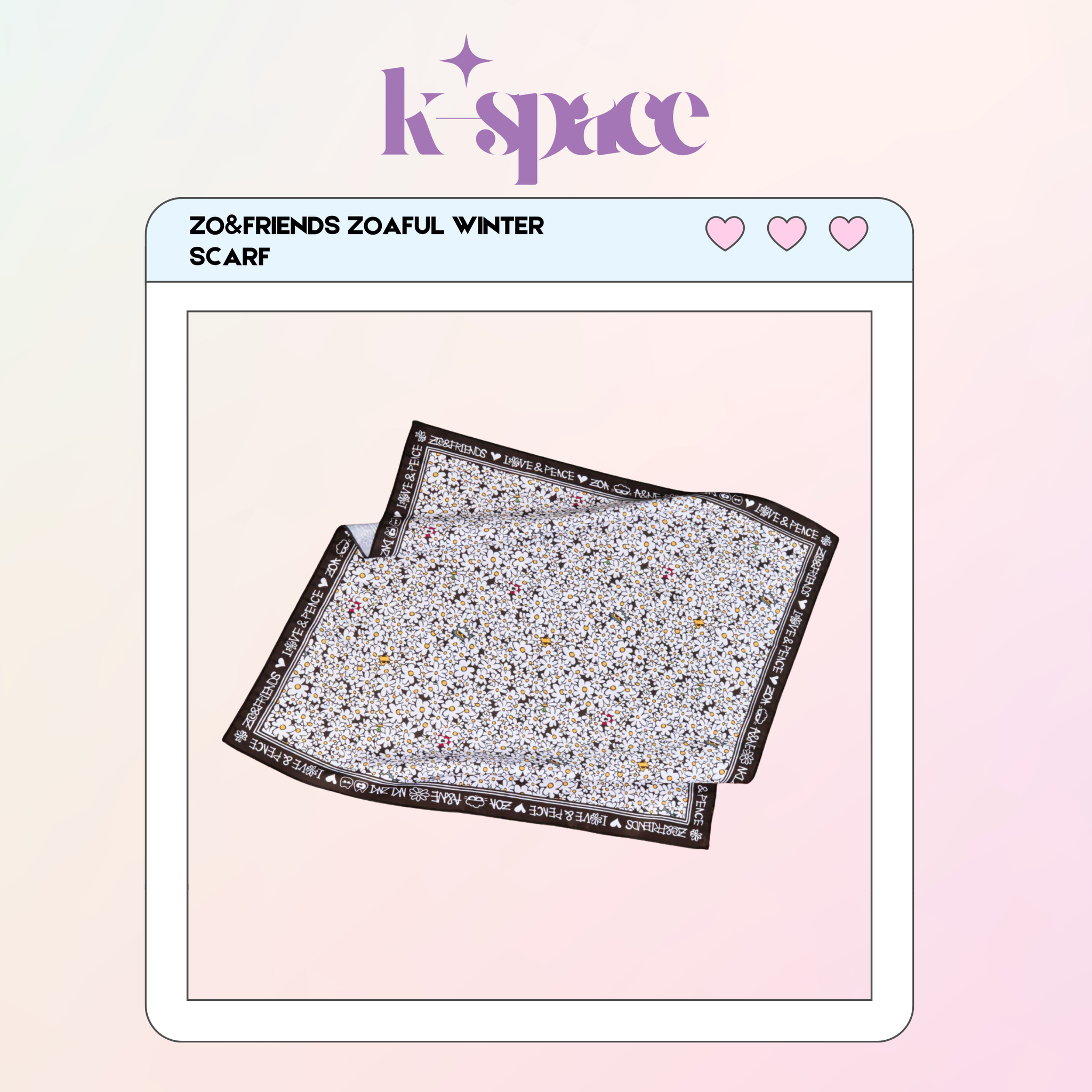 ZO&FRIENDS ZOAFUL WINTER SCARF_0