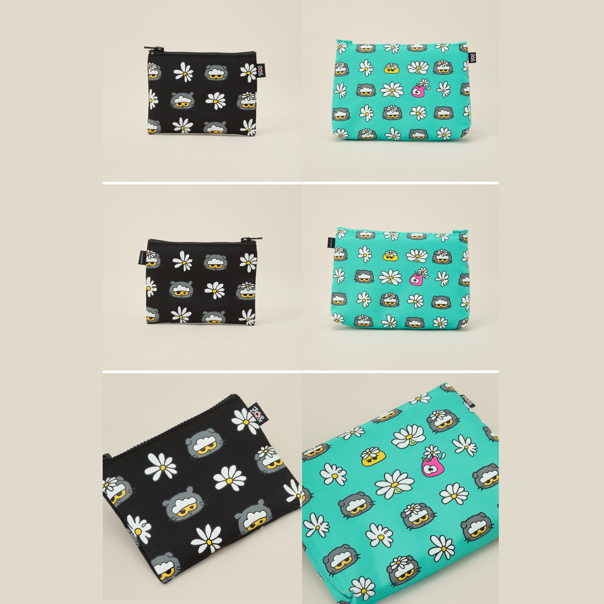 ZO&FRIENDS LUCKY SHOP  SQUARE POUCH _1