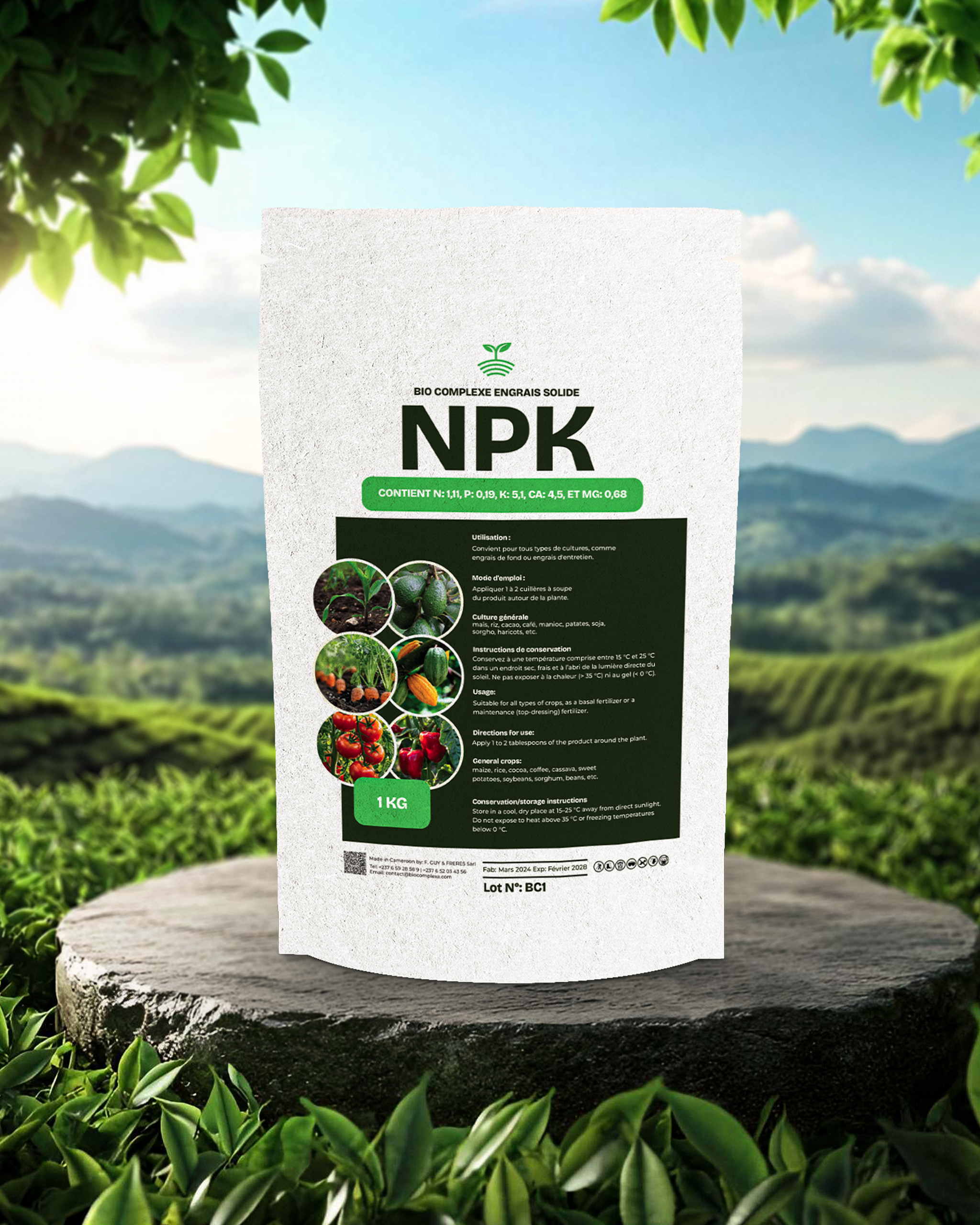 Engrais en Poudre NPK - 1KG_0