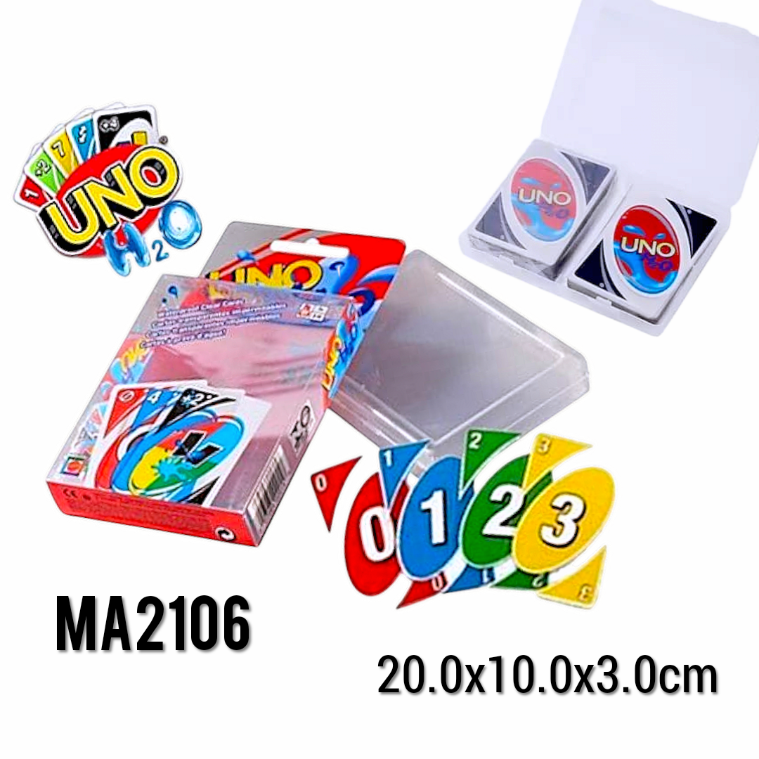 UNO GAME CARD H2O PVC_0