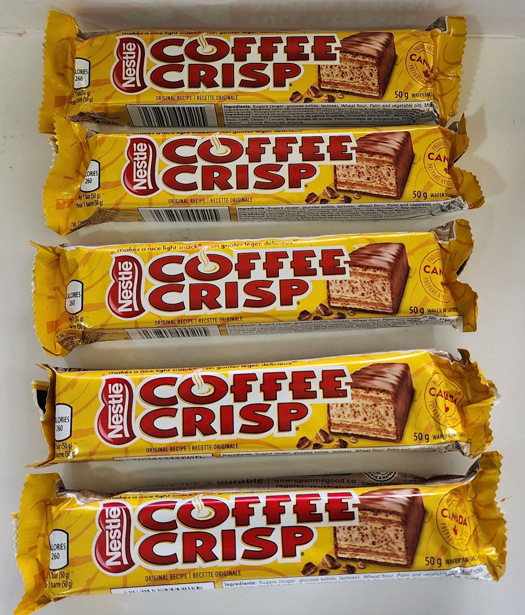 Nestle coffee crisp snack bar 50 g_0