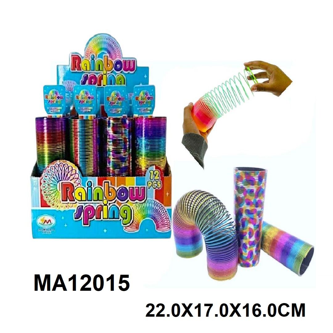 RAINBOW SPRING 15CM '' 12PCS '' _0