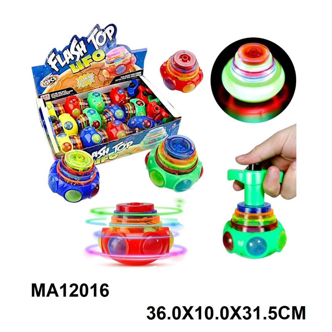 TOP TOY W / LIGHT & MUSIC '' 12 PCS''_0