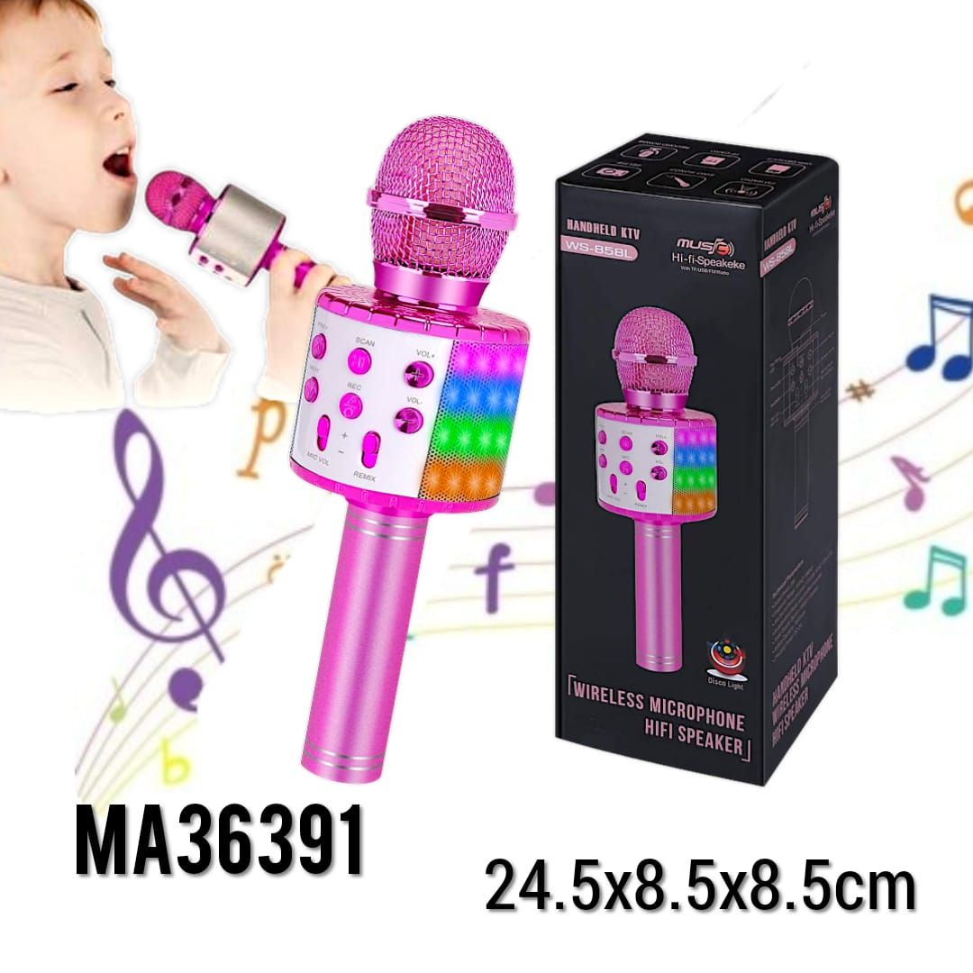 MICROPHONE W/LIGHT&MUSIC_0