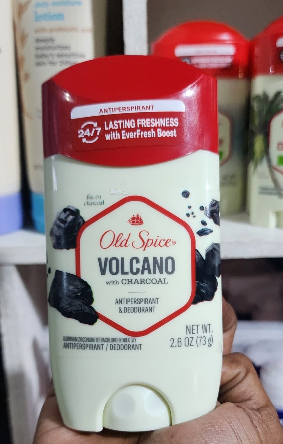 Old spice volcano with charcoal antiperspirant deodorant 2.6 oz_0