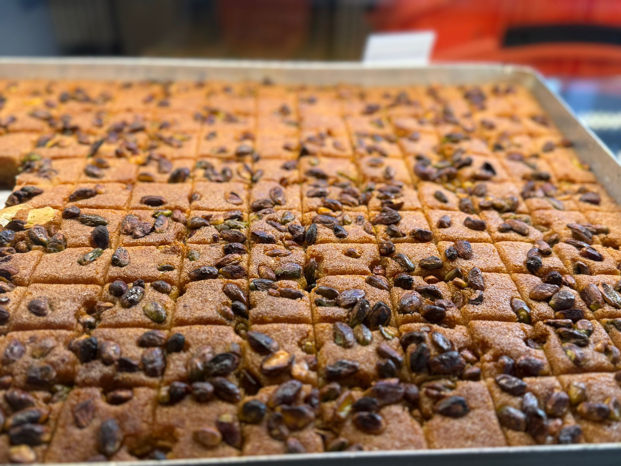 هريسة بالفستق الحلبي | Süßharissa mit Pistazien _0