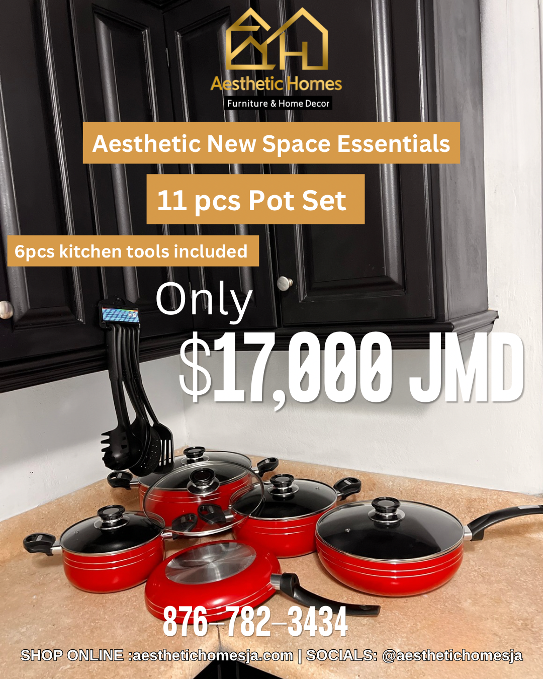 Aesthetic 11 Pcs Pot Set _1
