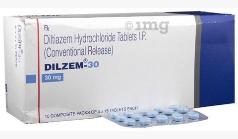 Diltiazem Hydrochloride Tablets 30 Mg Tablet_0