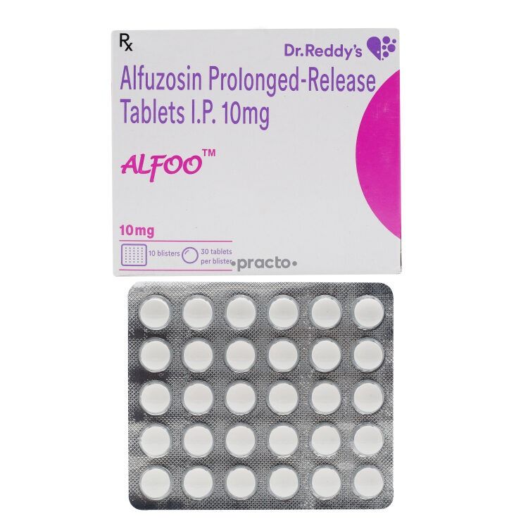 Alfuzosin Prolonged Release Tablet 10 Mg Tablet_0