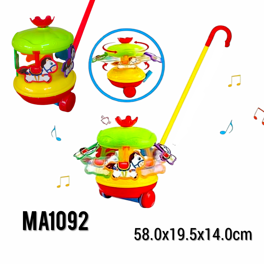 PUSHING TOY MERRY-GO W/MUSIC_0