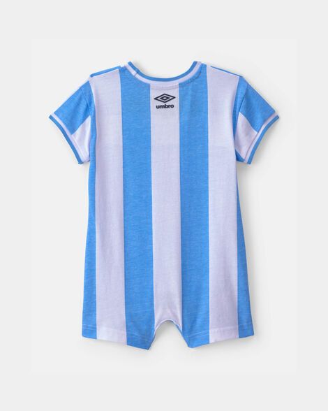 Baby Umbro Argentina Soccer Romper - Light Blue/White_1