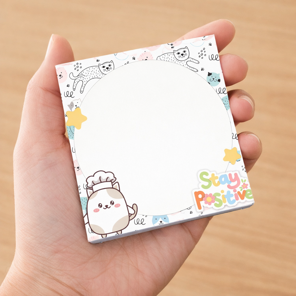 Chef Kitty Notes – Mini Memo Pad_1