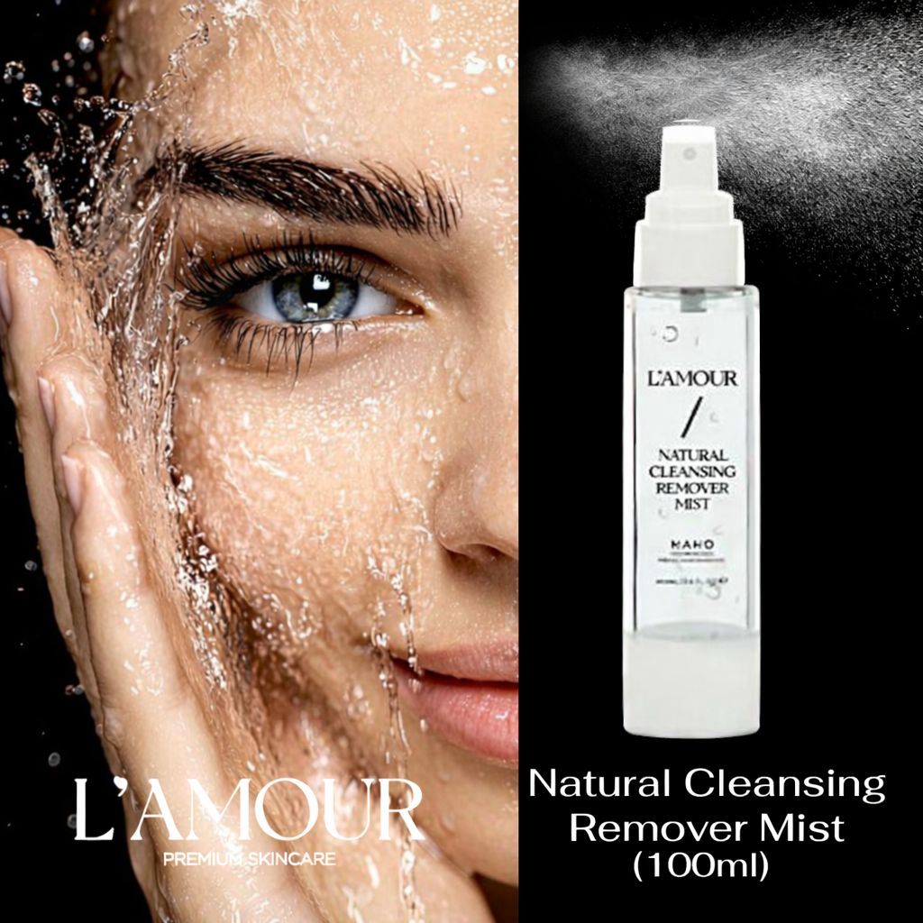 L'AMOUR Natural Cleansing Remover Mist - 100ml  (天然水感植物性卸妆喷雾)  _0