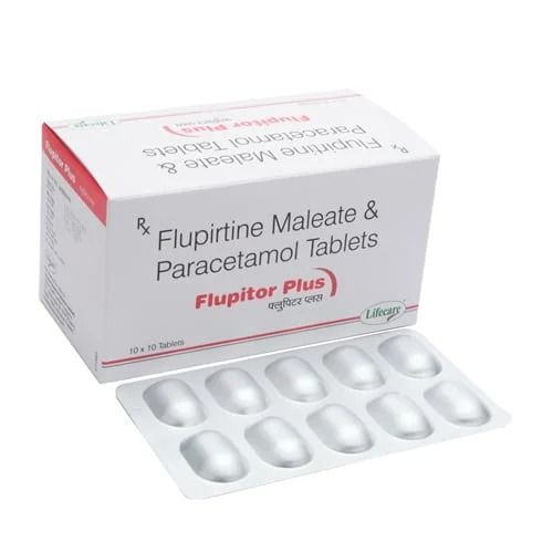 Flupirtine Maleate + Paracetamol Tablets 100 Mg Tablet_0