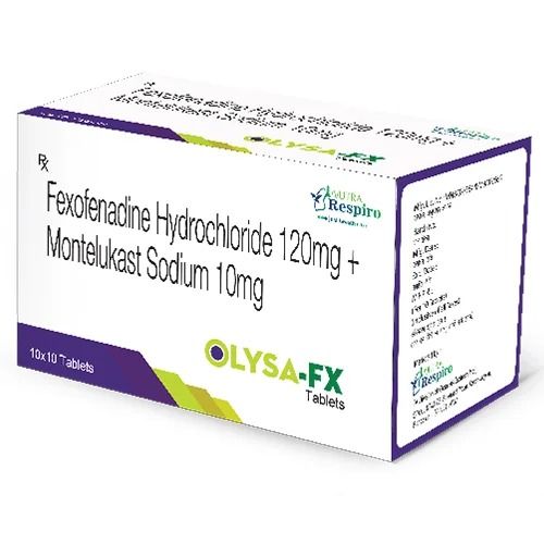 Fexofenadine Hydrochloride + Montelukast Tablets 120 Mg Tablet_0