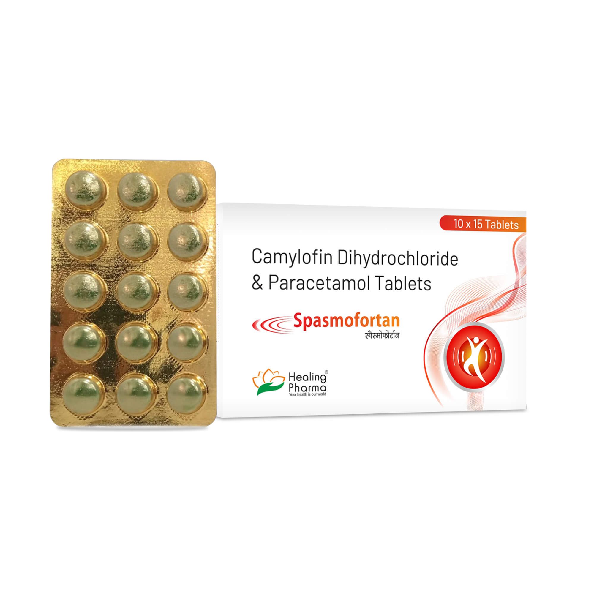 Camylofin Dihydrochloride 50 Mg + Paracetamol 325 Mg Tablet 325 Mg Tablet_0