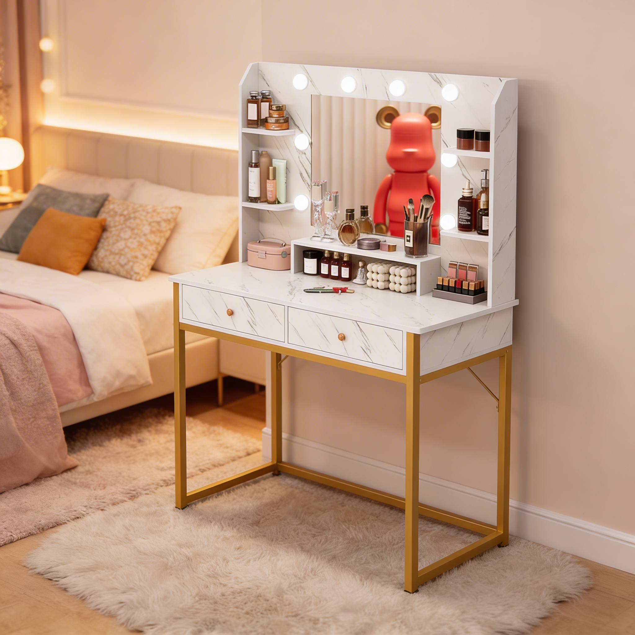 10700104 - 120CM MODERN VANITY TABLE _1