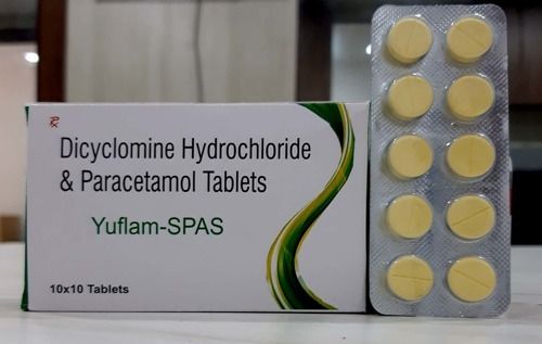 Dicyclomine Hydrochloride + Paracetamol Tablets 325 Mg Tablet_0