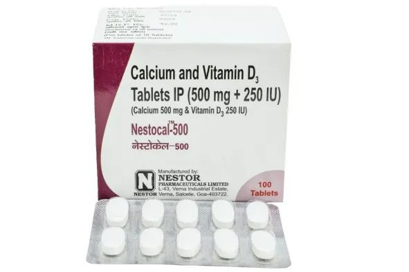 Calcium + Vitamin D3 250 Iu Tablets 500 Mg Tablet_0