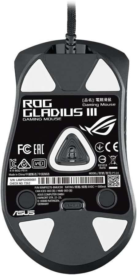 ASUS ROG GLADIUS III / 26000 DPI / 6 BOTONES / ALAMBRICO USB_4