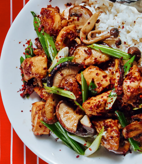 Crimini Mushrooms & Roasted Veg_0