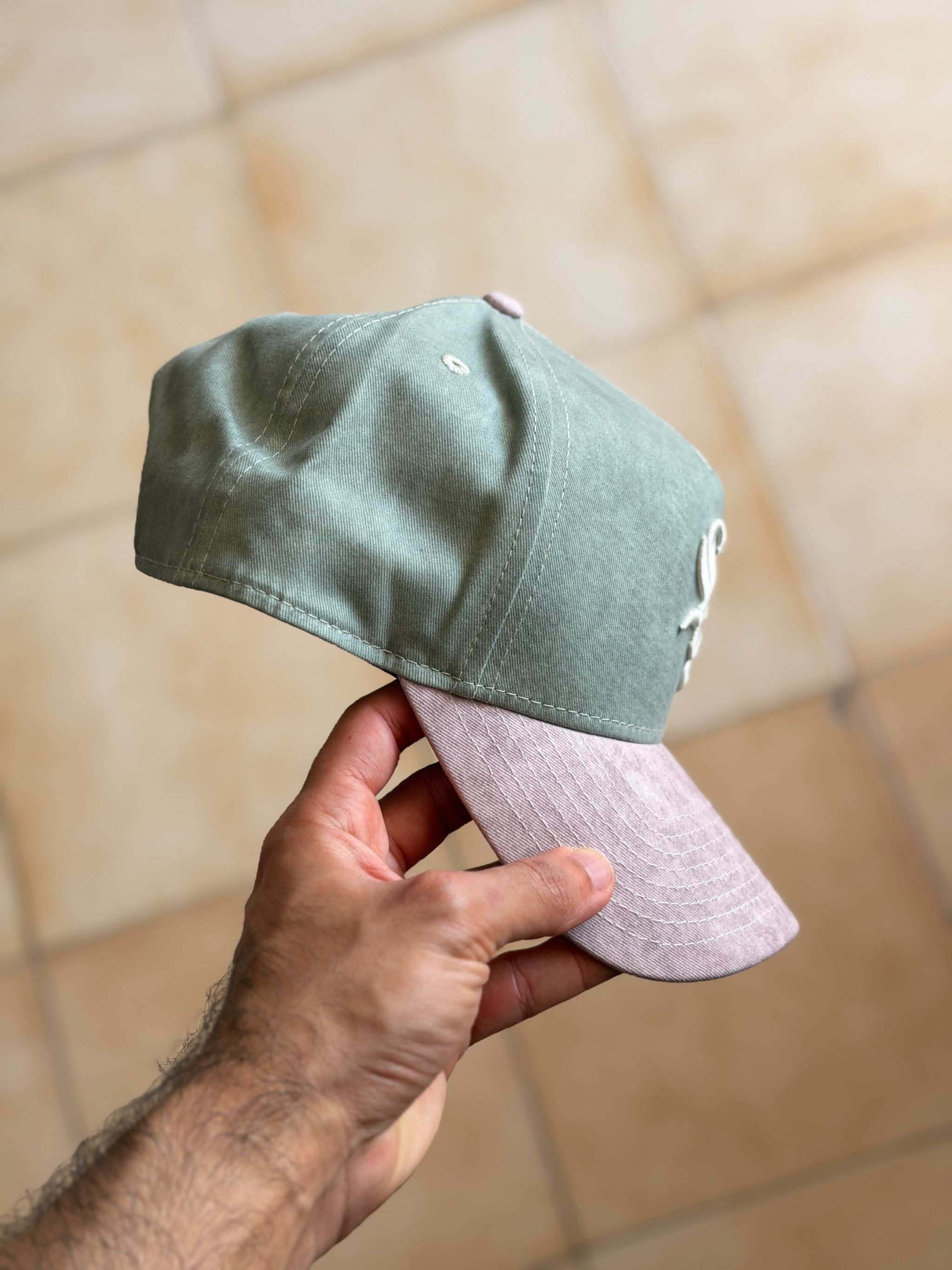 New Era 9Forty - Chicago White Sox Olive x Dusty Pink_2