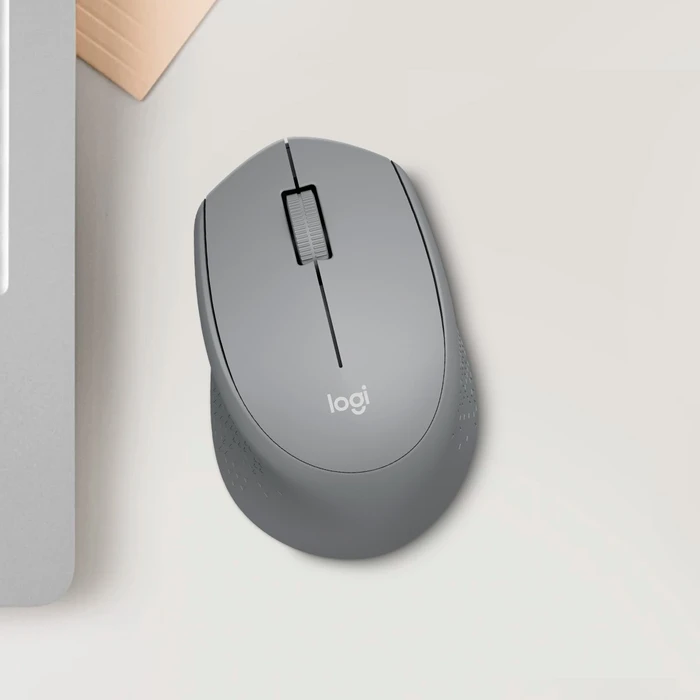 LOGITECH M280 COMFORT / 1000 DPI / 3 BOTONES / WIRELESS USB / INALAMBRICO / SILVER_2