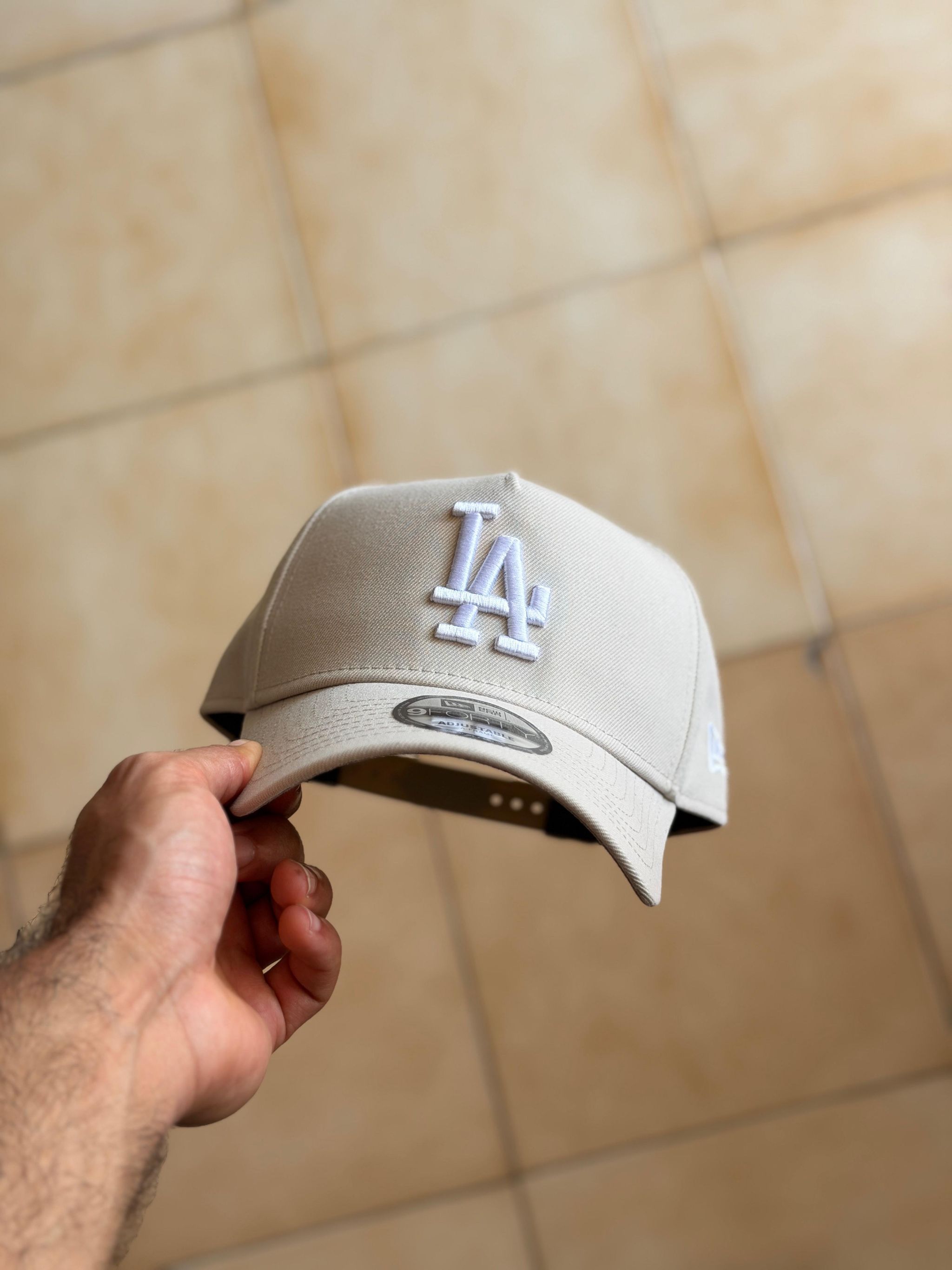 New Era 9Forty - La Dodgers Cream_3