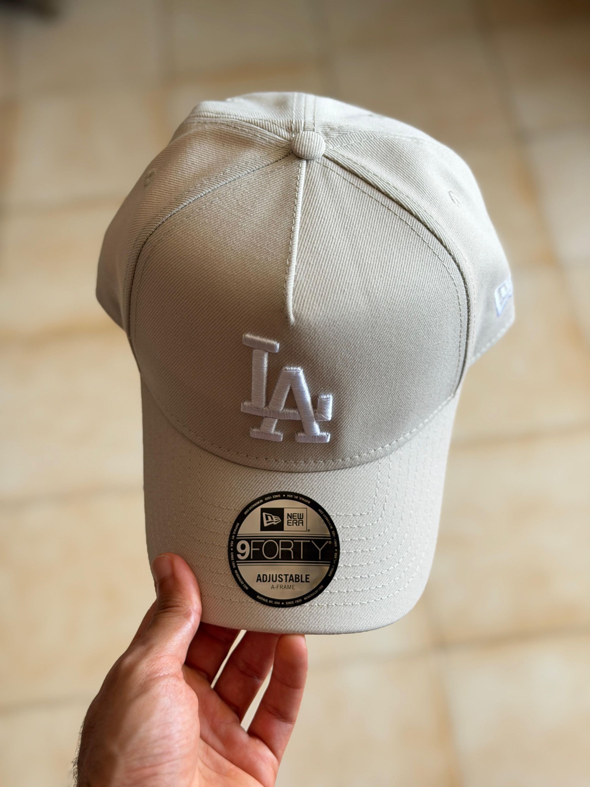 New Era 9Forty - La Dodgers Cream_5