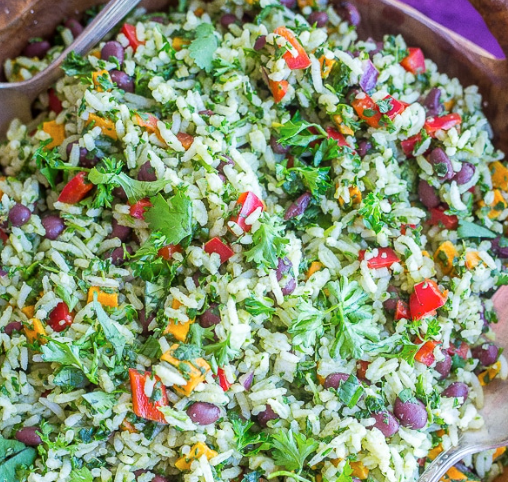 Mexican Arroz Verde w/Corn & Black Beans_0