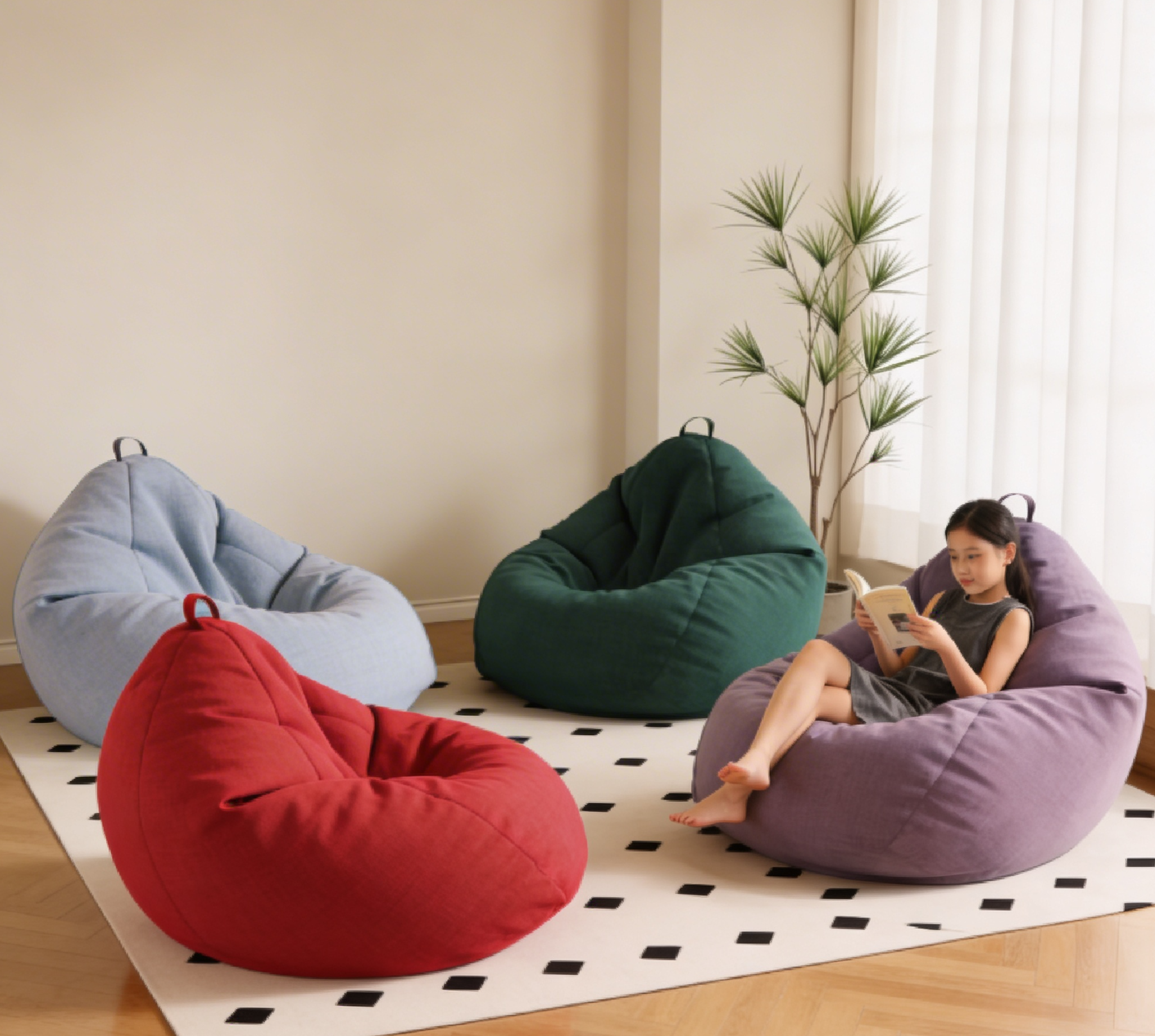 10500131 - BEAN BAG COUCH CHAIR_0