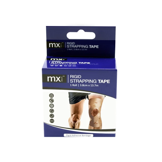 MX Rigid Strapping Tape Beige 3.8cm x 13.7m_0