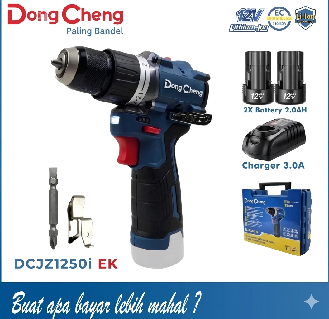 Dong Cheng DCJZ1250i Bor Brushless 10mm_5