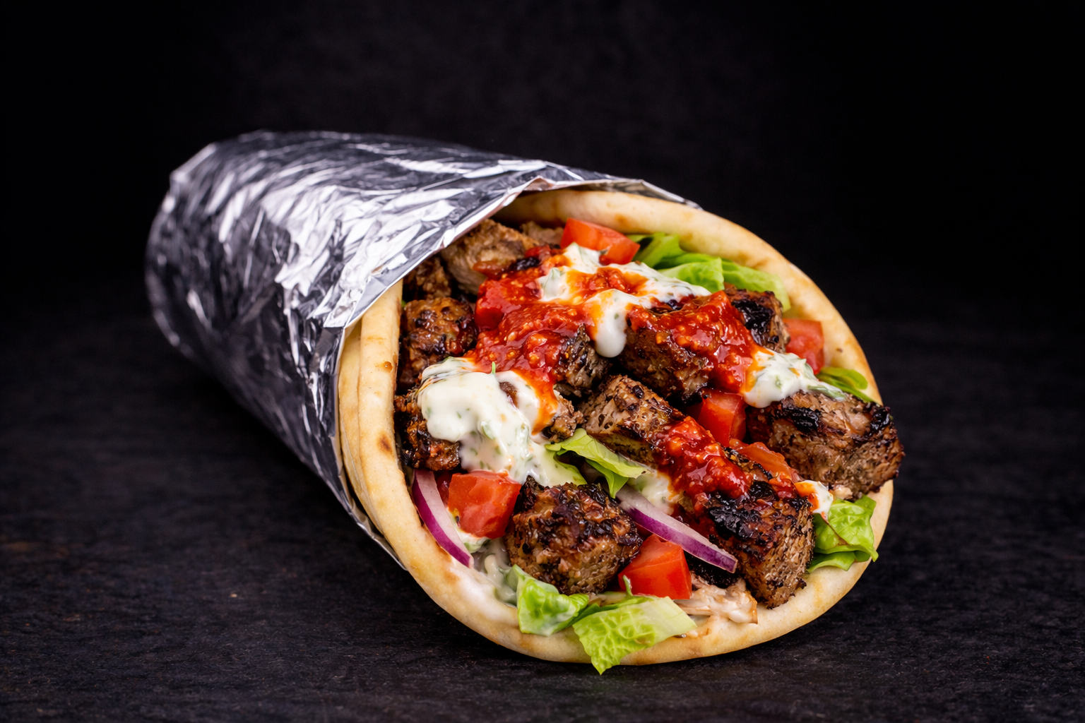 Harissa Beef Wrap_0