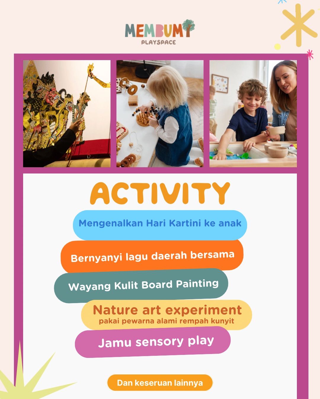 ✨📢POP UP CLASS – Kartini Pop Up👵✨_1